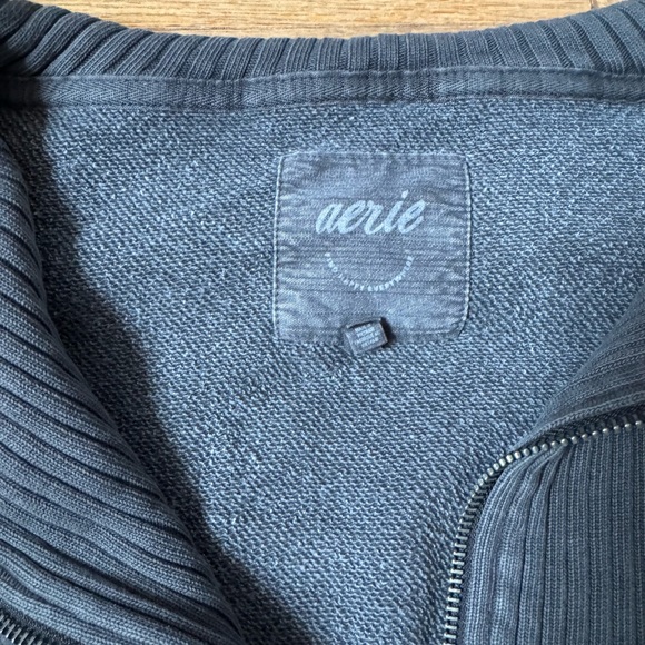 Women’s Arie Charcoal Half-Zip Sweater - Picture 3 of 3